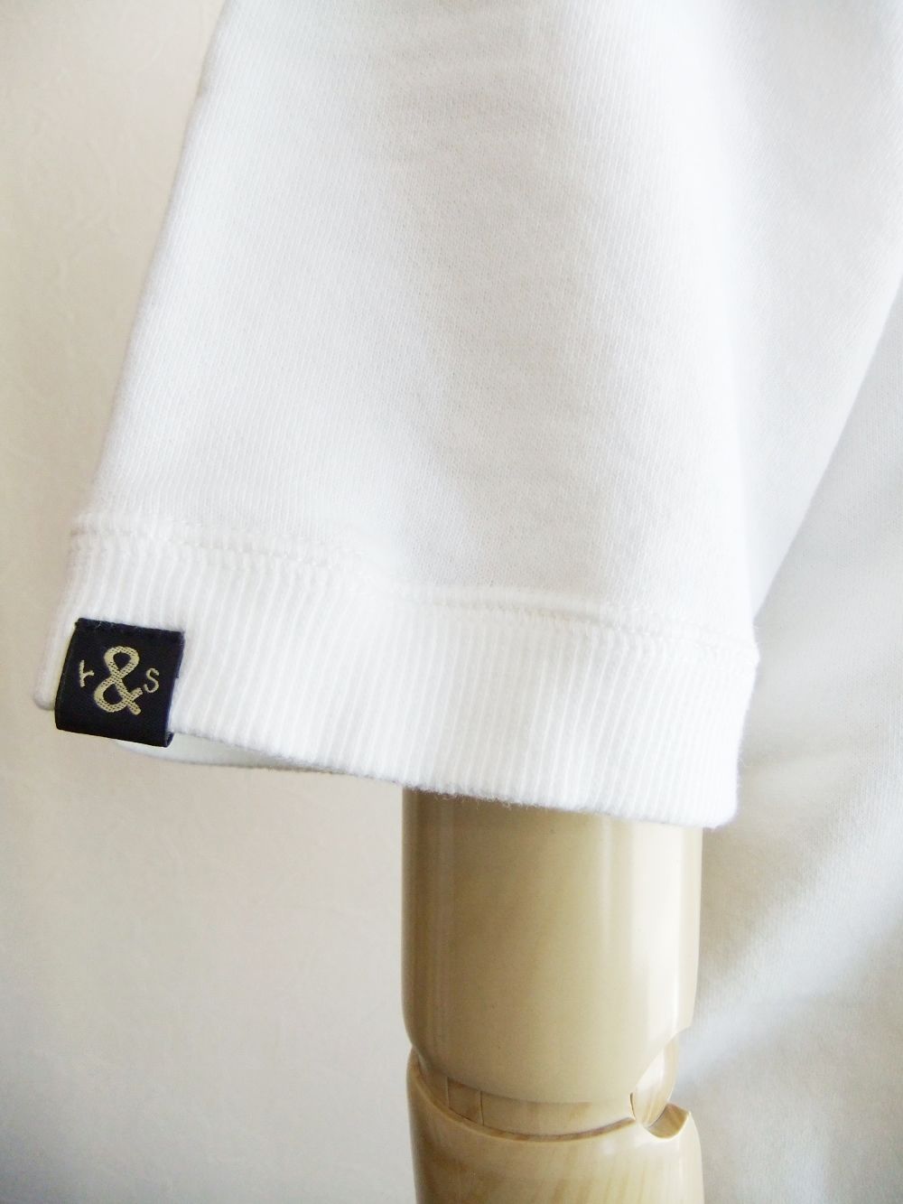 3D LOGO SWEAT (ホワイト)   ロゴ入り半袖スエット   RSM-23041