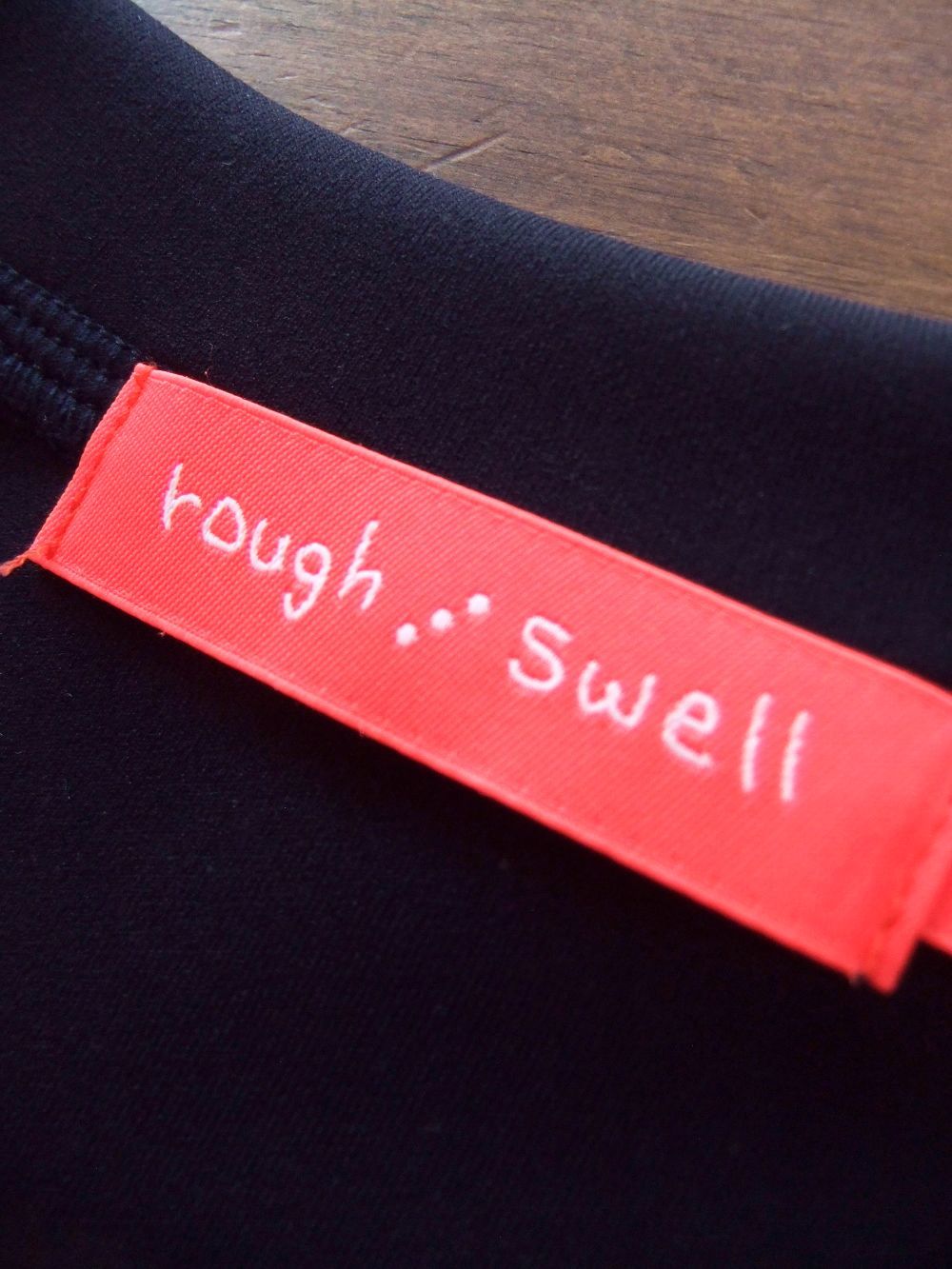 【LADIES】 SMILE SWEAT.W   ロゴ入りスウェットシャツ  (ネイビー) RSL-24201