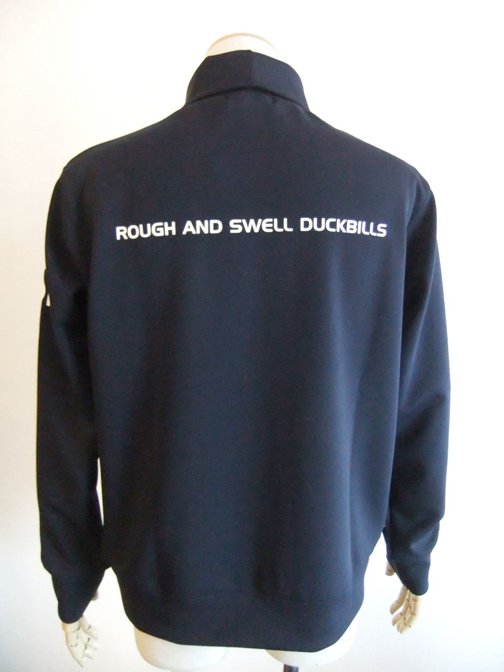 rough&amp;swell ネイビー　M rough & swell - LOGO BALL TURTLE ロゴ入りスウェットタートル
