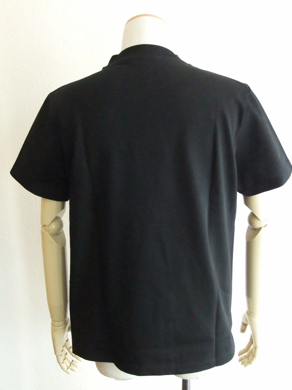 クルーネック 半袖Tシャツ    ( ブラック )