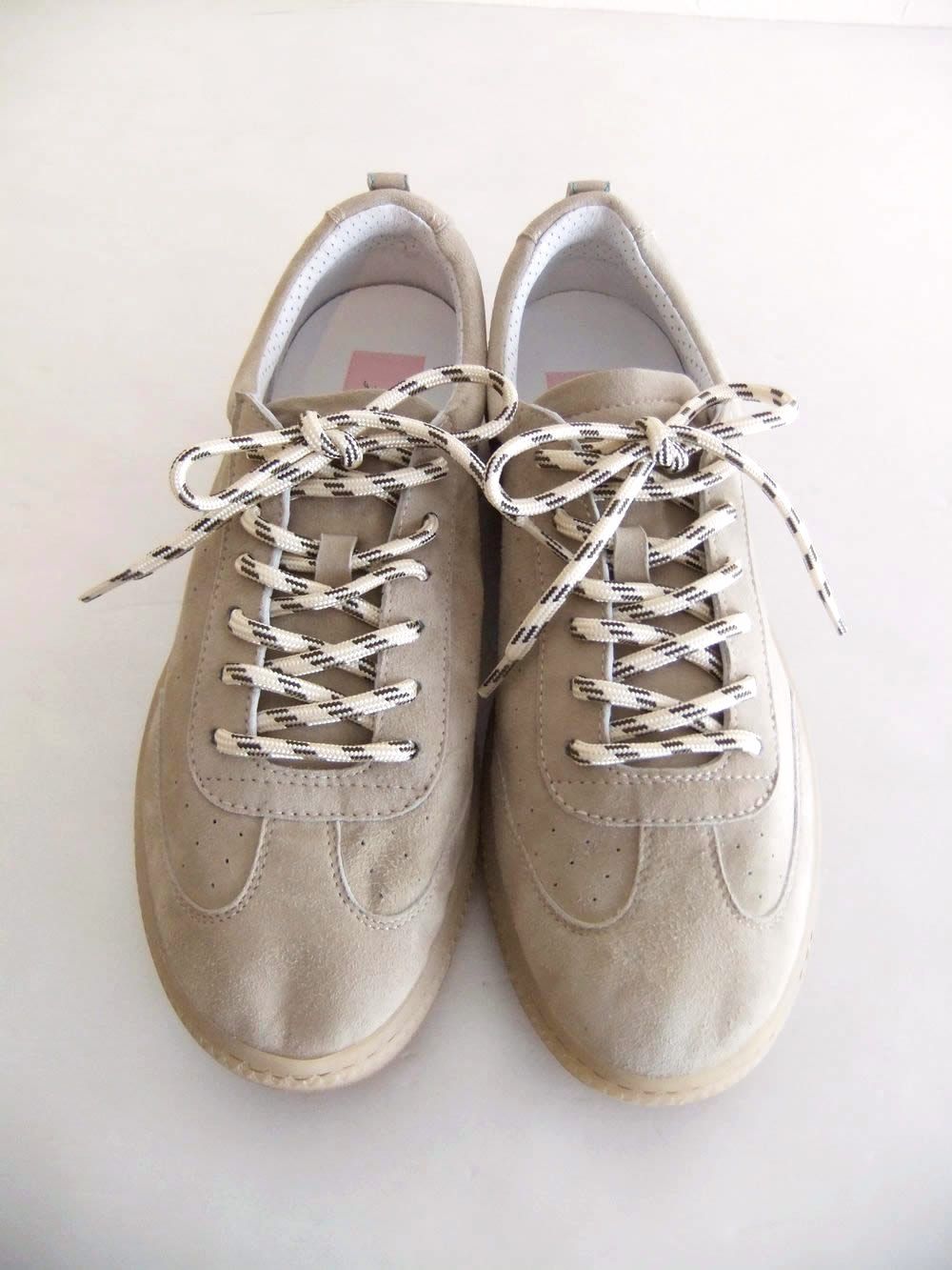 スエード レザースニーカー  （ベージュ）