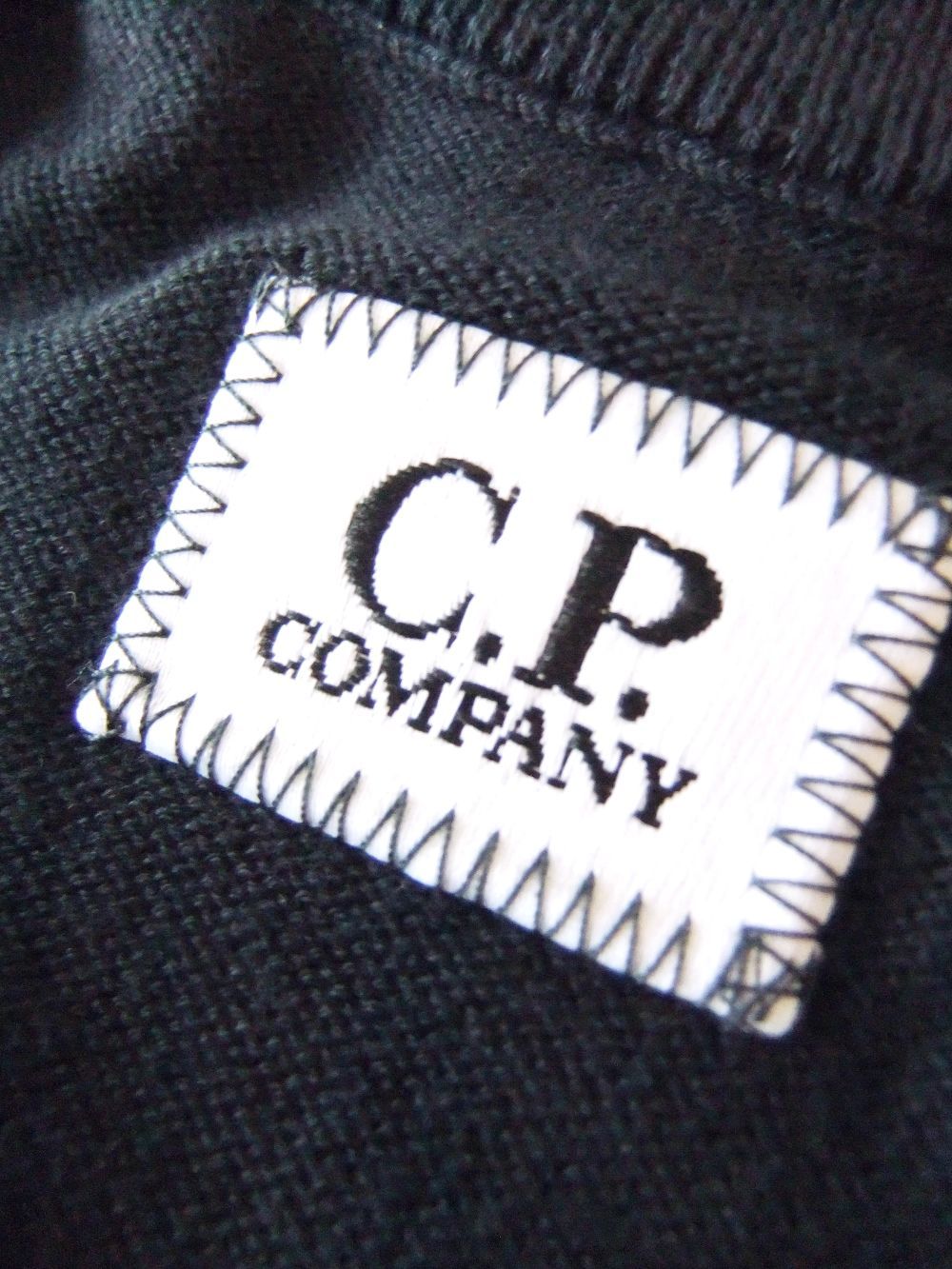 SEA ISLAND COTTON CREW NECK KNIT  (ダークネイビー） コットン クルーネック セーター