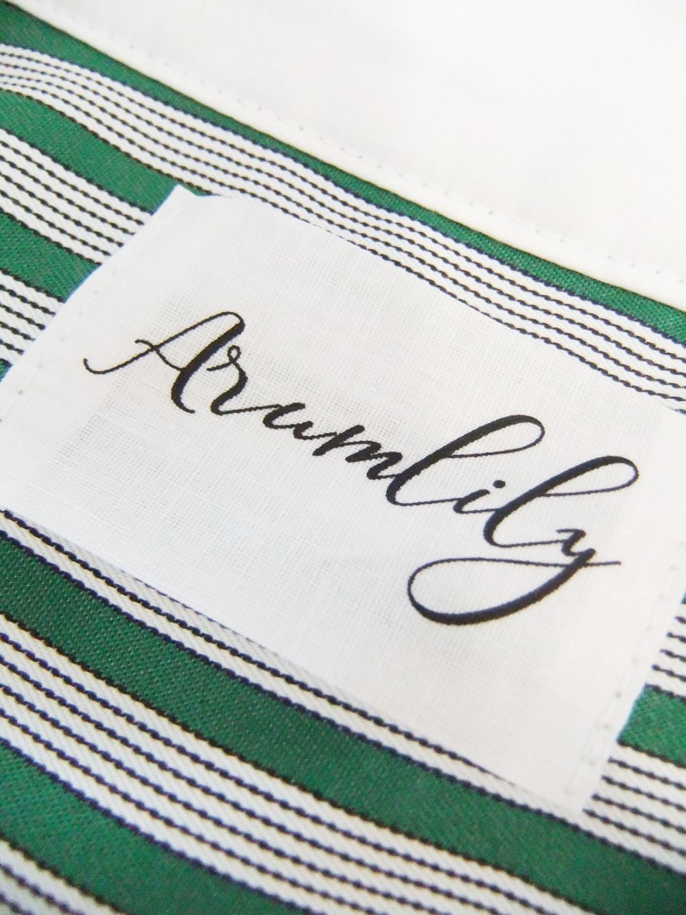 【Arumlily】 ストライプ ロングシャツ ワンピース   RD-53788