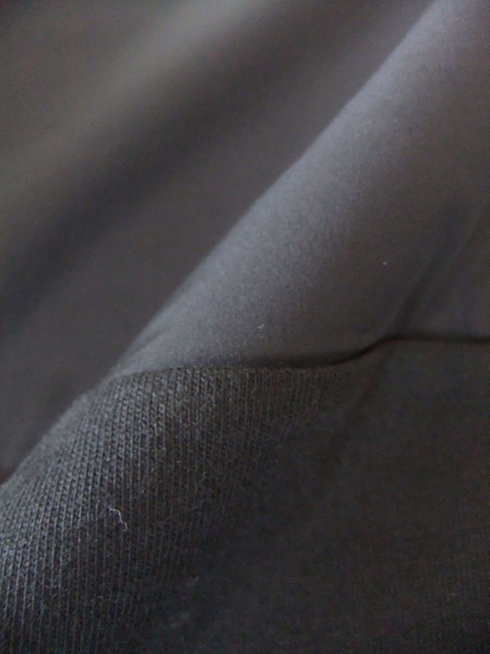 COTTON JERSEY ZIP POCKET T-SHIRT  (ブラック) ZIP- ポケット Tシャツ