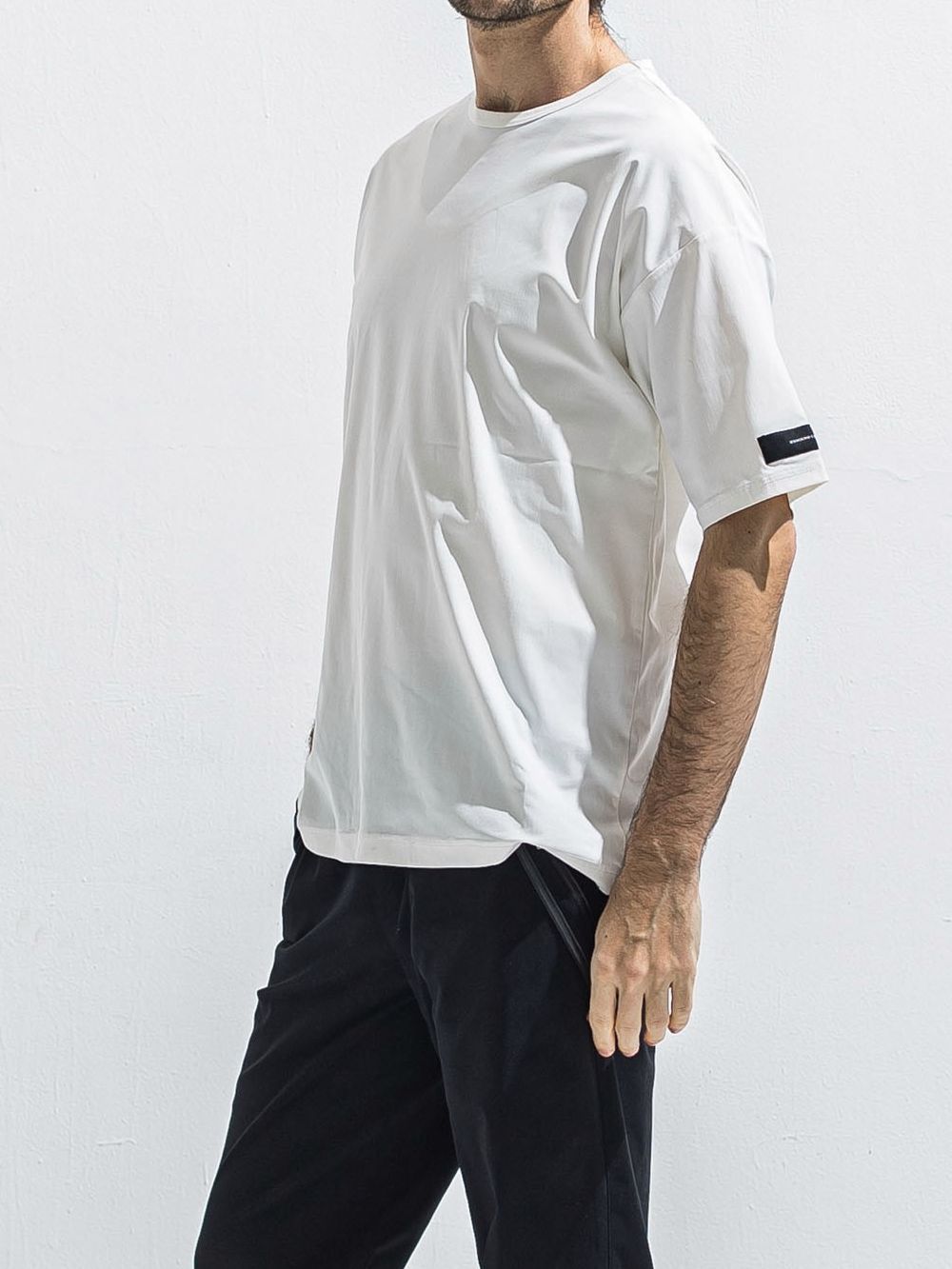 NYLON OVER T  (ホワイト)   ナイロンオーバーTシャツ