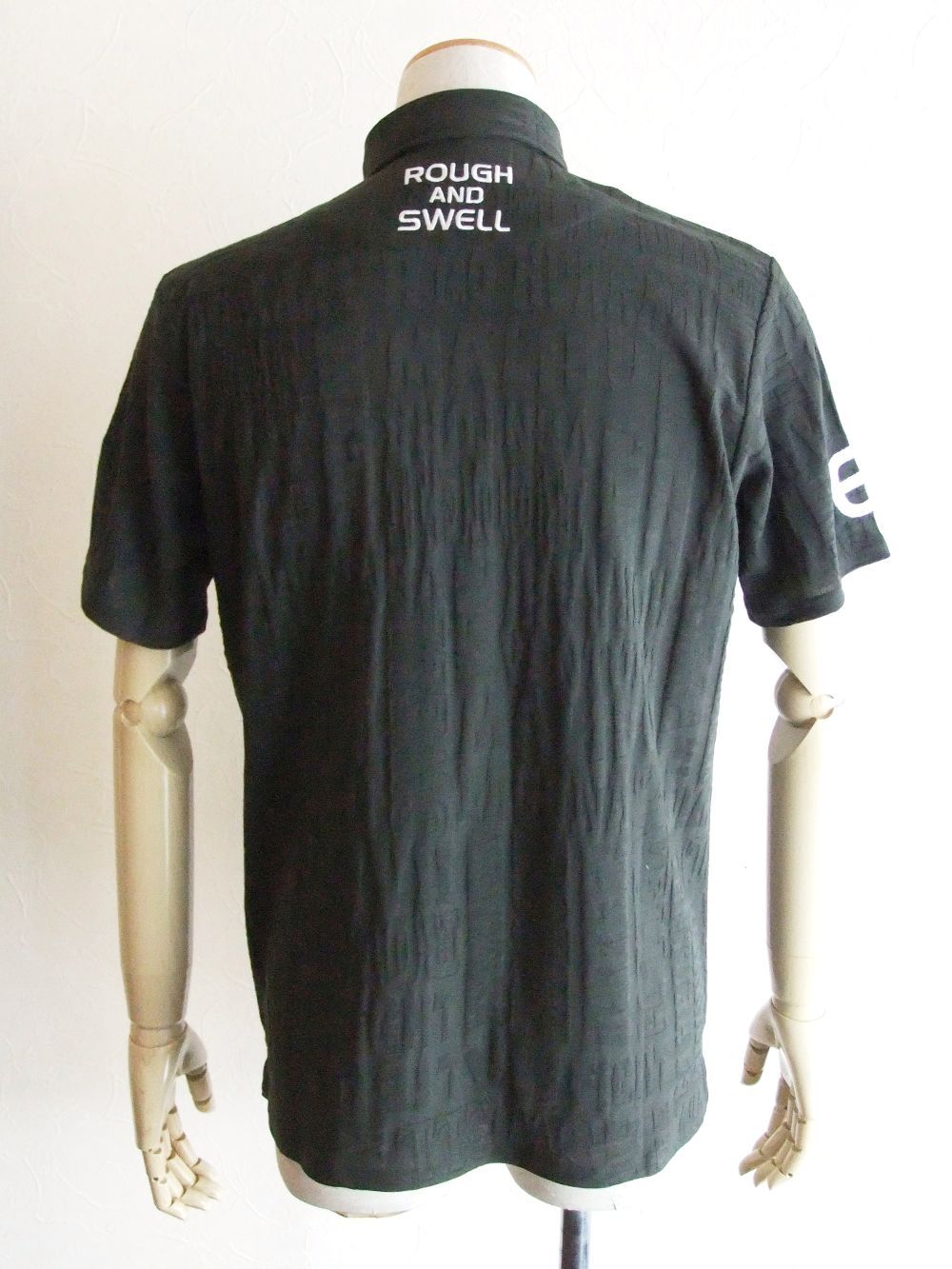 JACQUARD POLO   クレイジーロゴ柄 半袖ポロ  RSM-22011