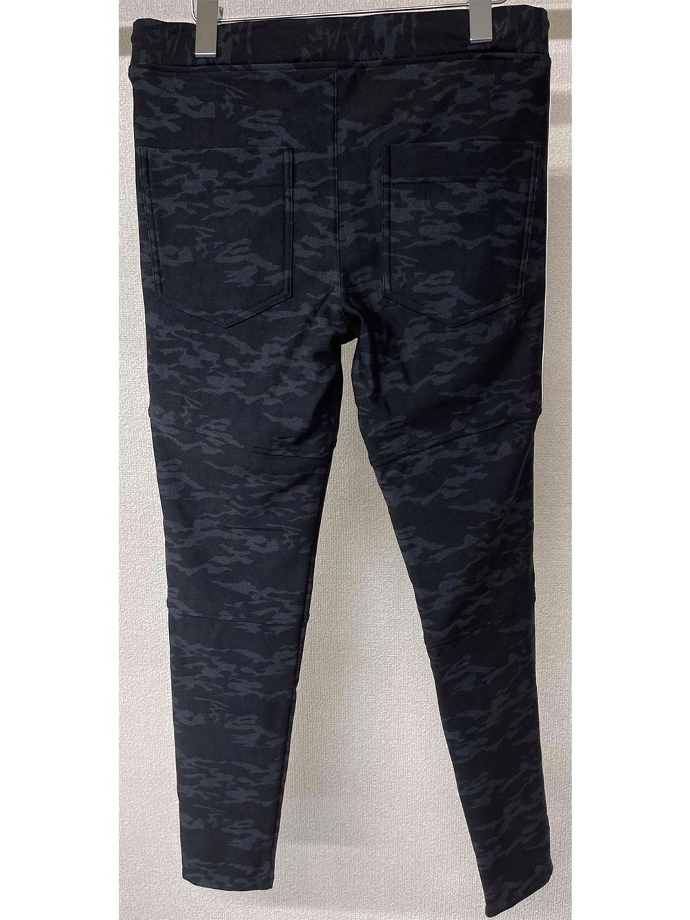 Johnson LINE HEAT PANTS ジョンソン ライン ナイロン パンツ (ブラックカモフラ)