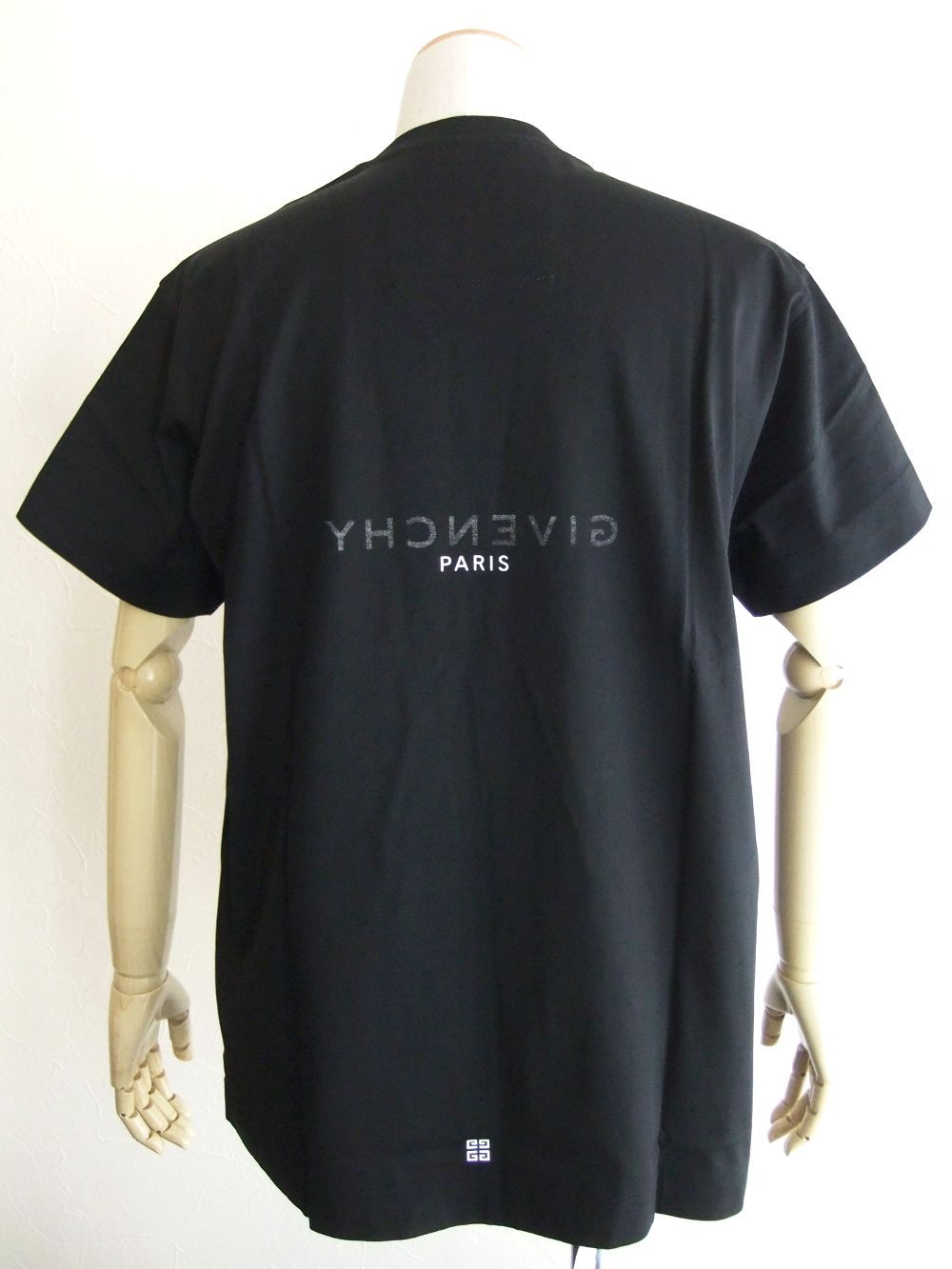 GIVENCHY ジバンシー ロゴ Tシャツ GIVENCHY (ジバンシィ) ロゴ刺繍 クルーネック 半袖 Tシャツ