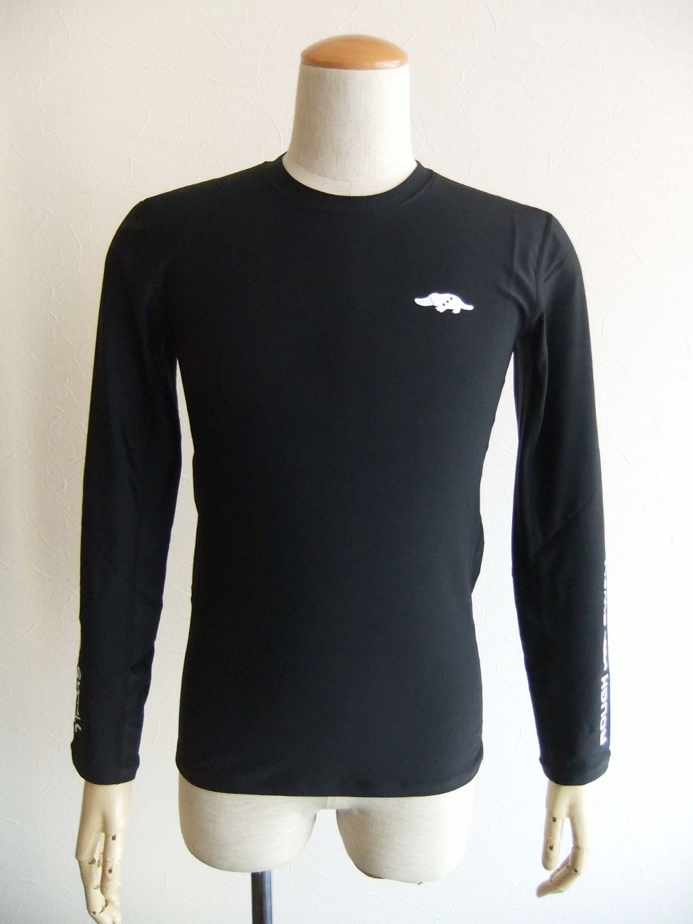 GYM TEE L.S  (ブラック)   長袖インナー  RSM-23231
