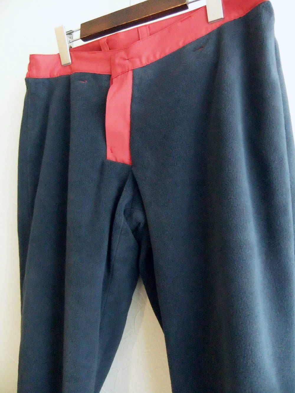 RACING NORMANDY    裏フリース パンツ  (レッド)   RSM-25274