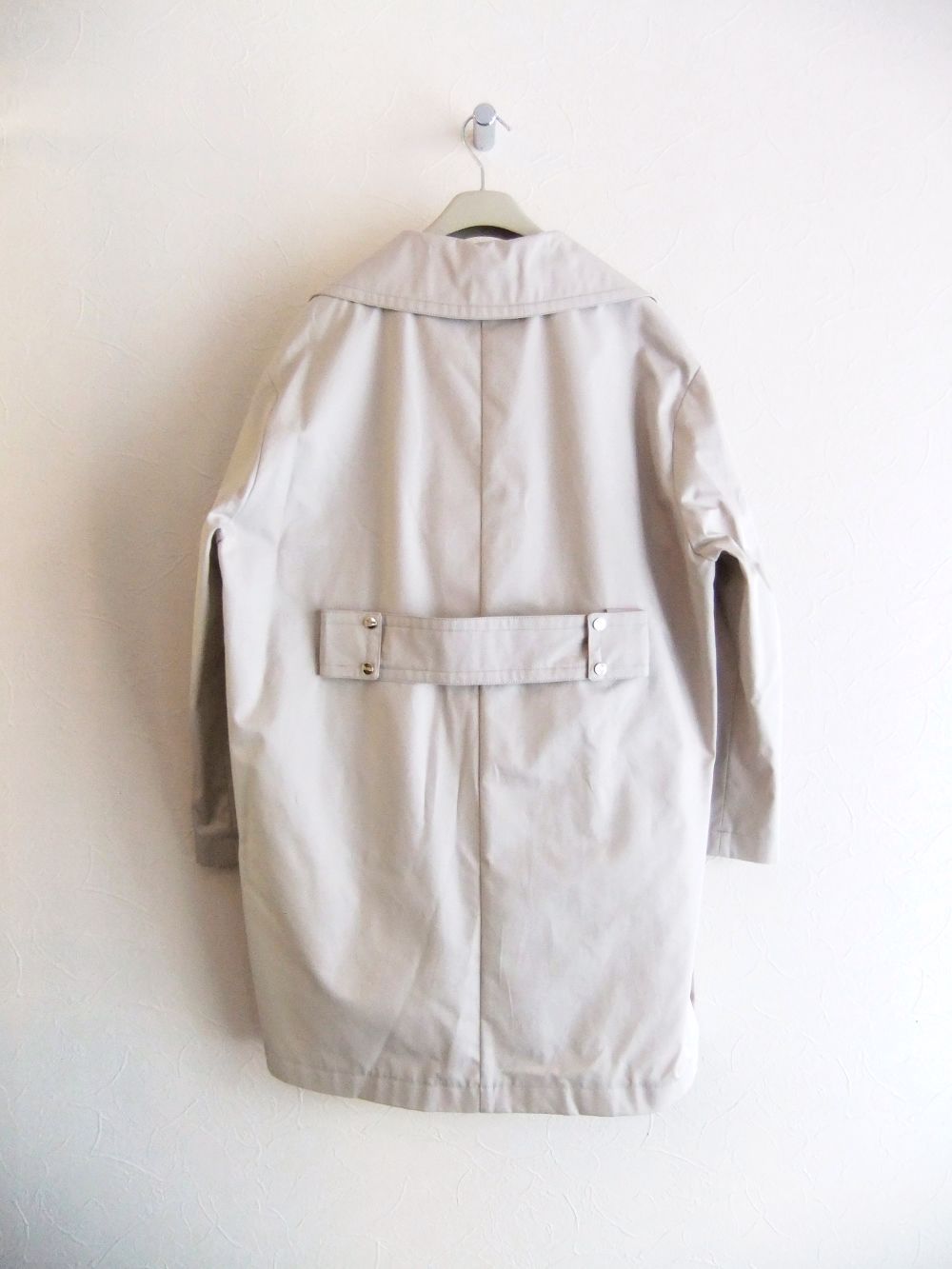 【LADIES】 DELON ＆ MONOGRAM COAT トレンチ ハーフ コート  CA000509DD-13218