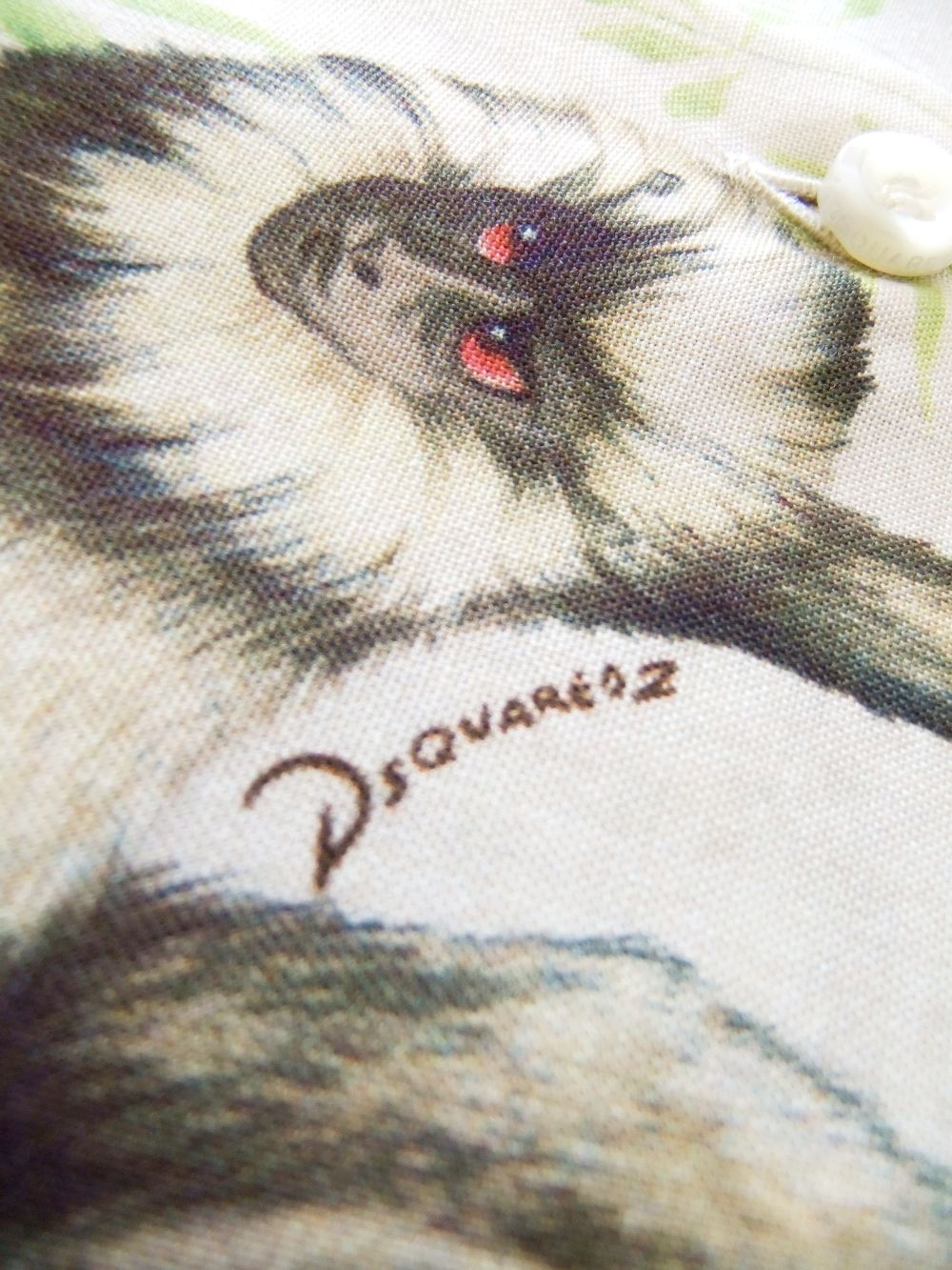JUNGLE PRINT SHIRT プリント シャツ   S71DM0405