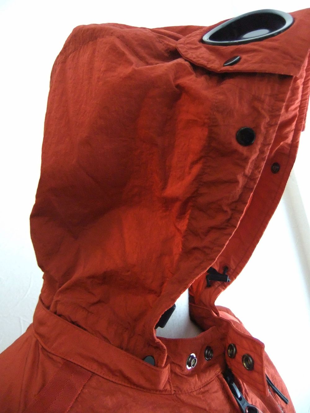 M.T.T.N GOGGLE OVERSHIRT   ナイロン ジップアップ ブルゾン  ( レッド )  09CMOS071A005709G