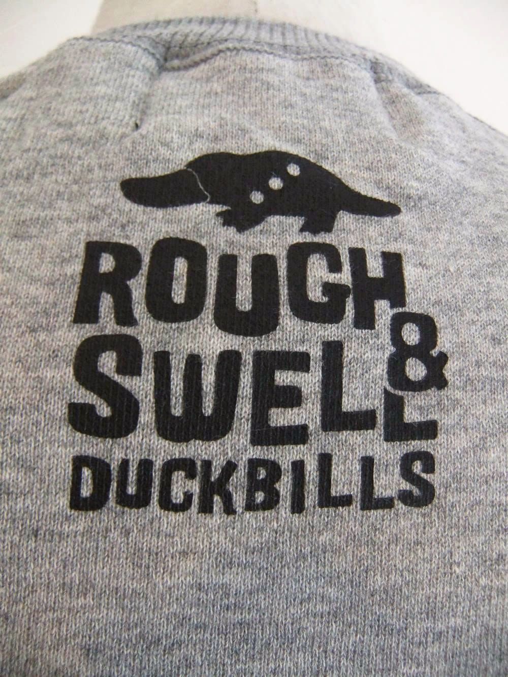 FUNKY DAD SWEAT  (グレー) ロゴ入り 半袖 スウェット   RSM-26045