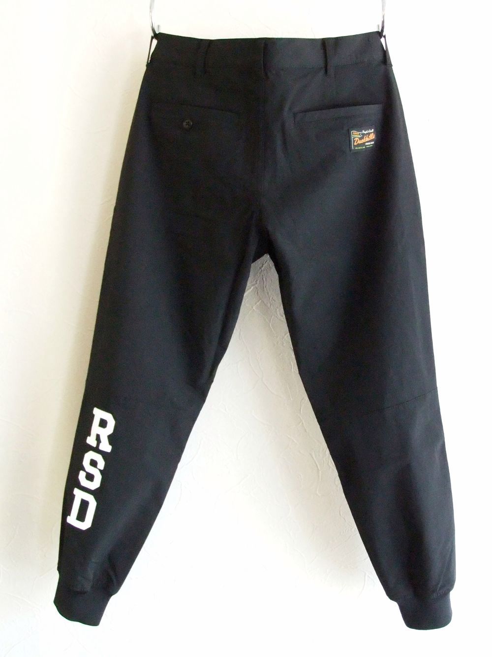 SASUKE PANTS (ブラック) リブ ナイロン 4WAY ストレッチ パンツ   RSM-22272