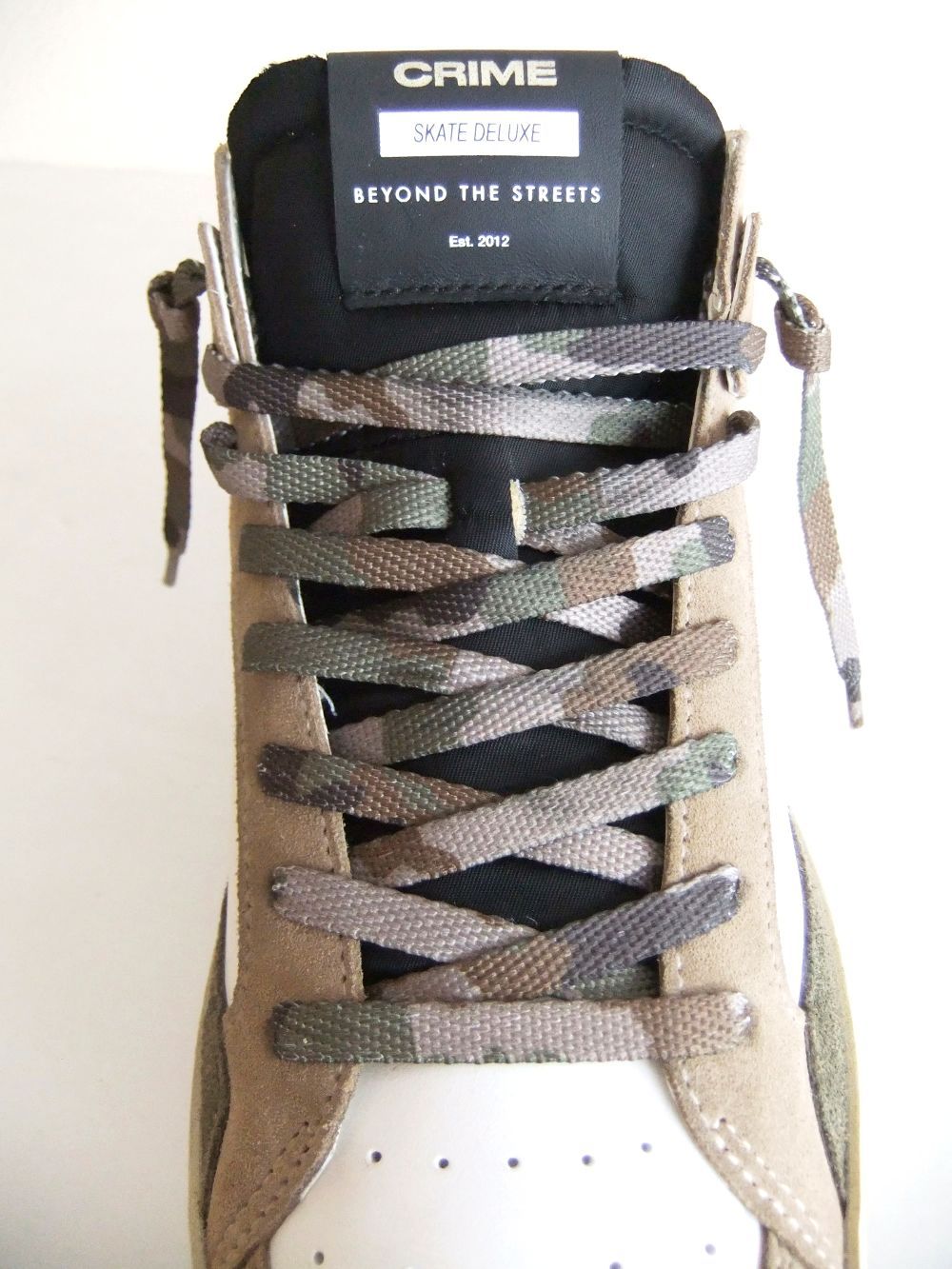 【MENS】 SK8 DELUXE MID  デラックス ミッドラバ カモフラ スニーカー