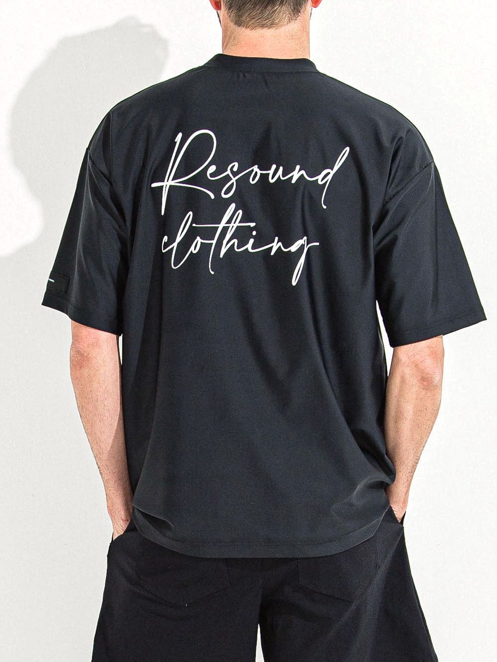 ID RUSH OVER T  (ブラック)   オーバーサイズ ラッシュガード Tシャツ