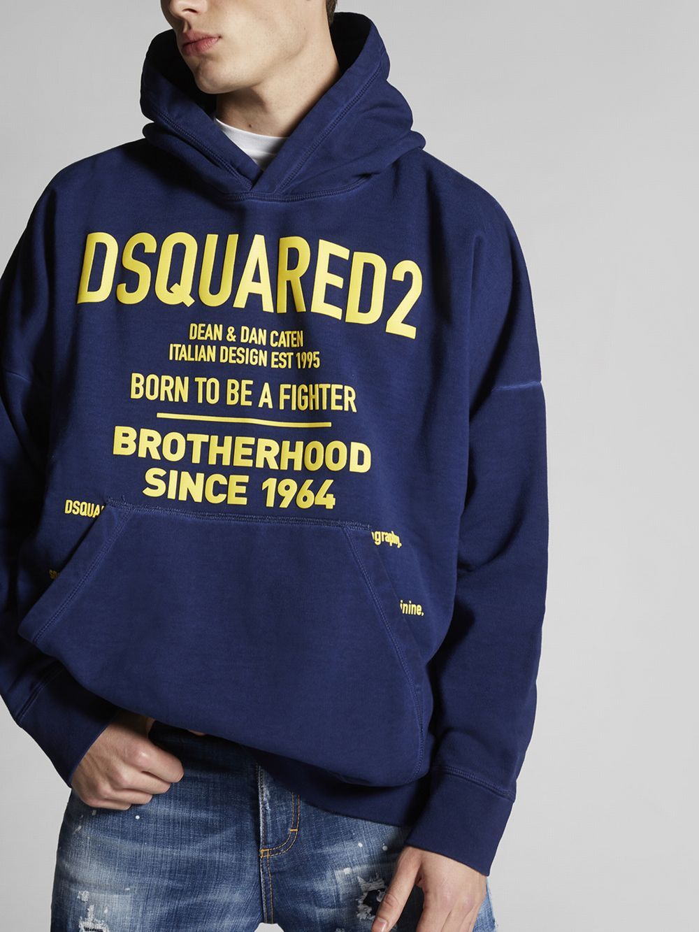 Dsquared2 - D2 HOODED SWEATSHIRT ロゴ スウェットフーディ S74GU0431