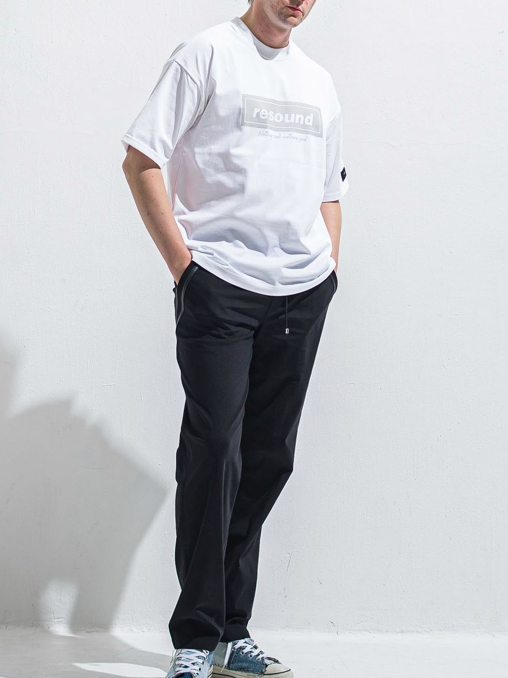 BOX OVER T     ロゴオーバーTシャツ