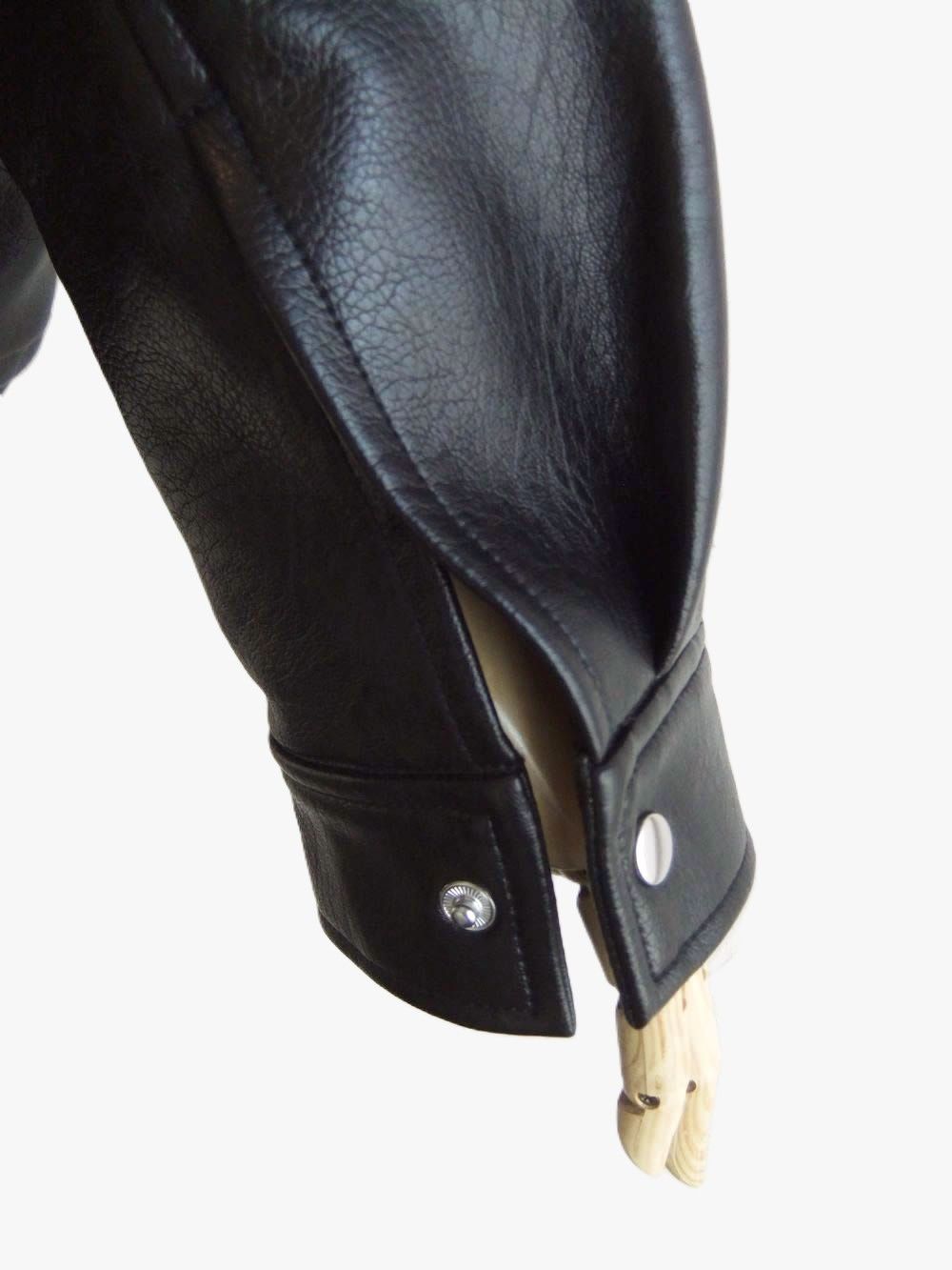 フェイクレザー ZIP ブルゾン    MMH106JDC