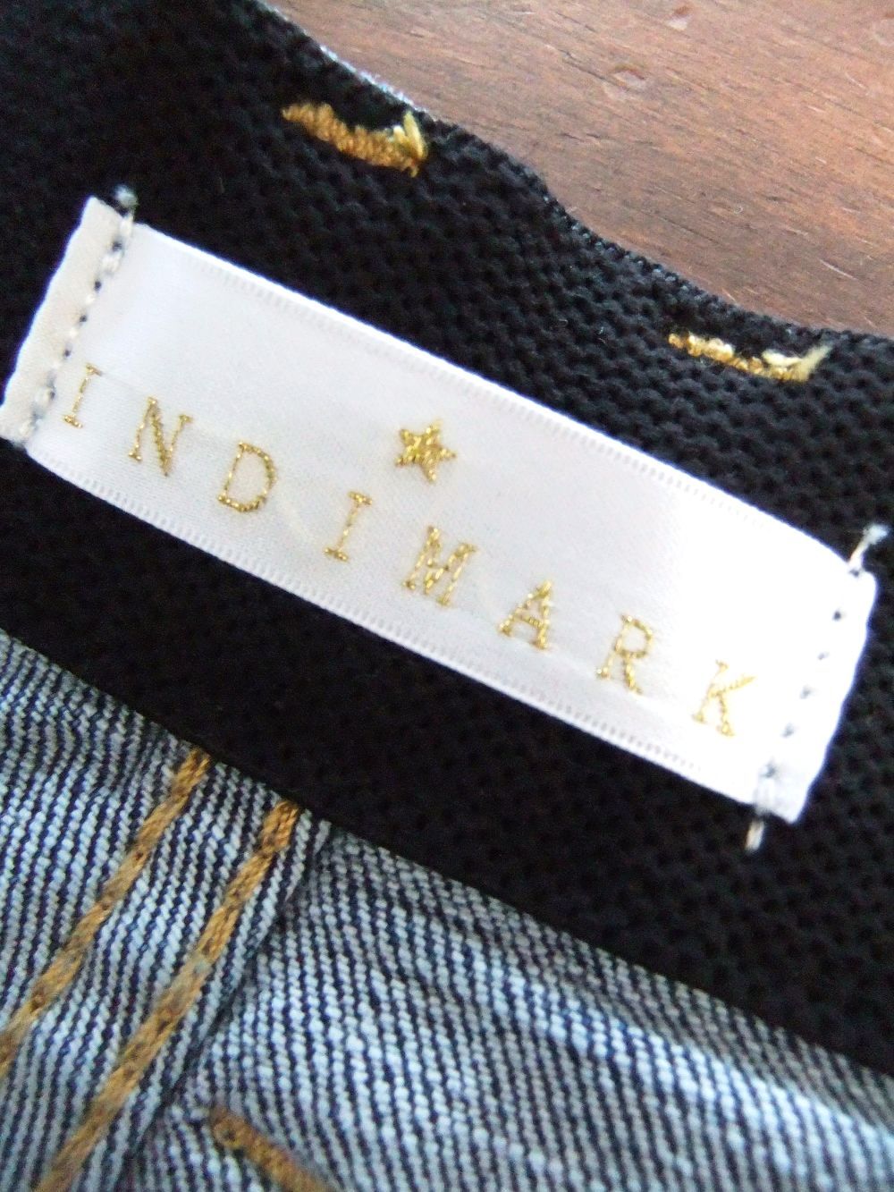 サスペンダー ワイド デニム    WJ181