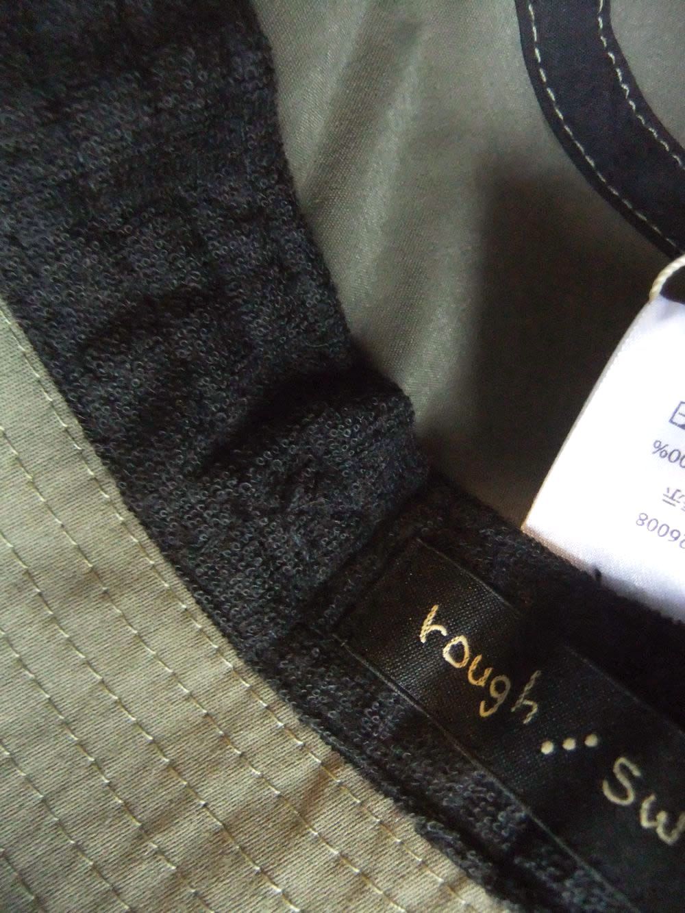 WALES HAT   (オリーブ)  ロゴ入り ハット    RSA-26008