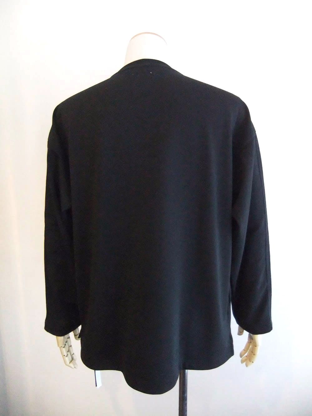 スリーブライン プルオーバー  (ブラック)