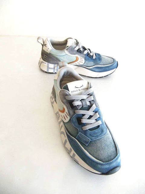 CLUB 01   ナイロン × スエード  ダッド スニーカー