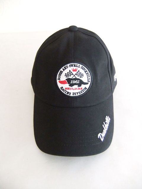 RACING CAP (ブラック)   ロゴ入りキャップ    RSA-25203