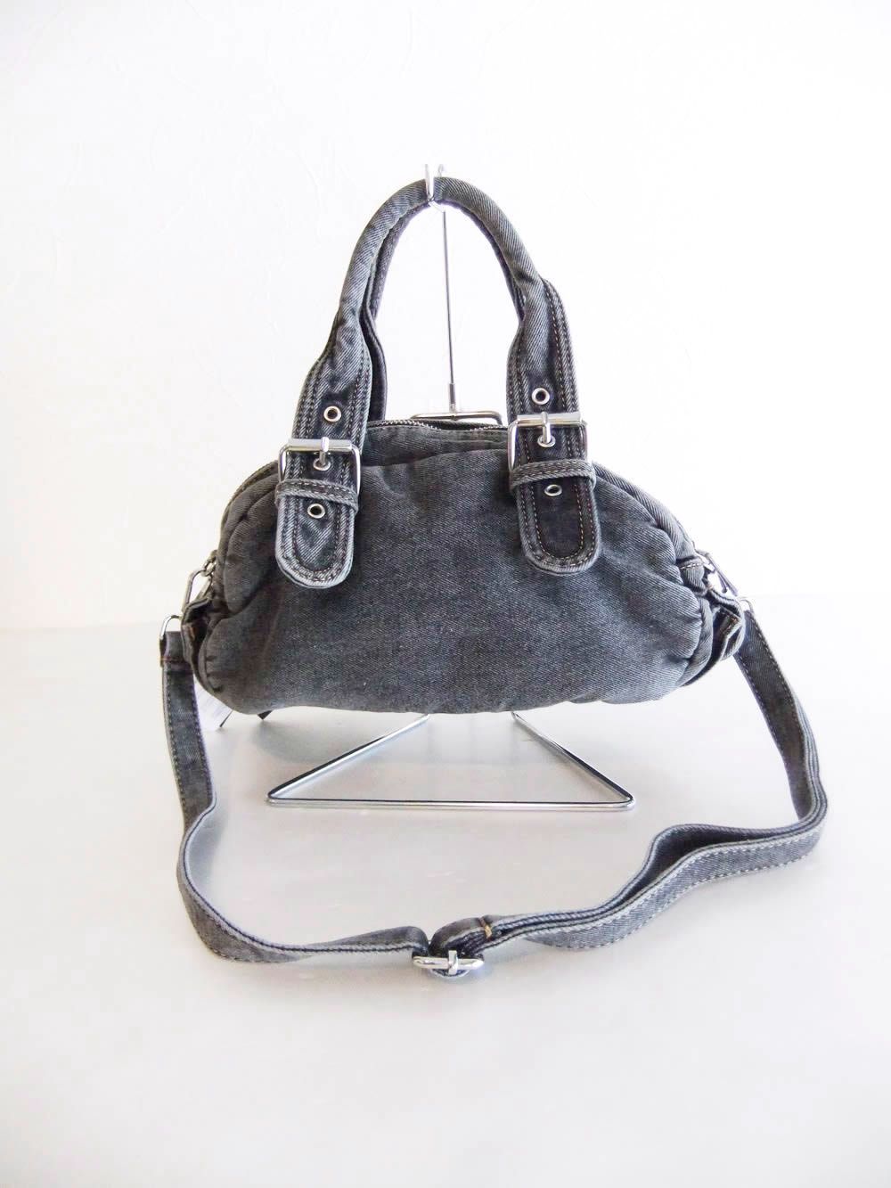 ウォッシャブル デニム 2WAY バッグ    MMK120GDA