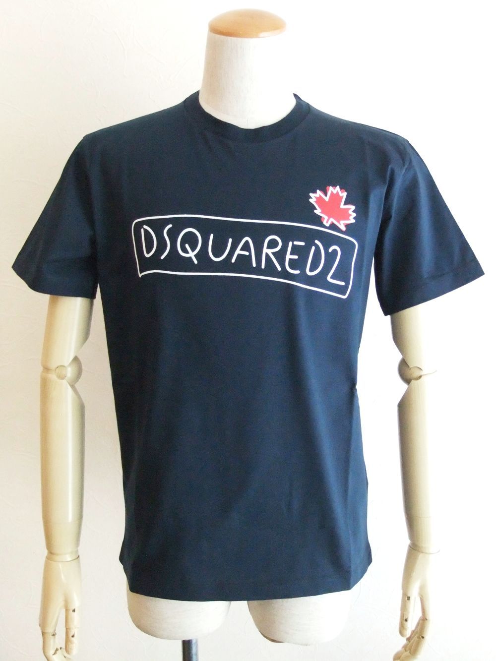 DSQUARED2 17SS Tシャツ カットソー リーフプリント S 緑