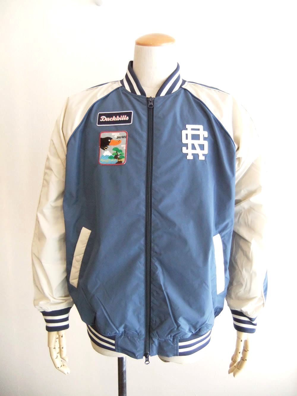 ORIENTAL DENVER  ジップアップブルゾン  (ブルーグレー)  RSM-25251