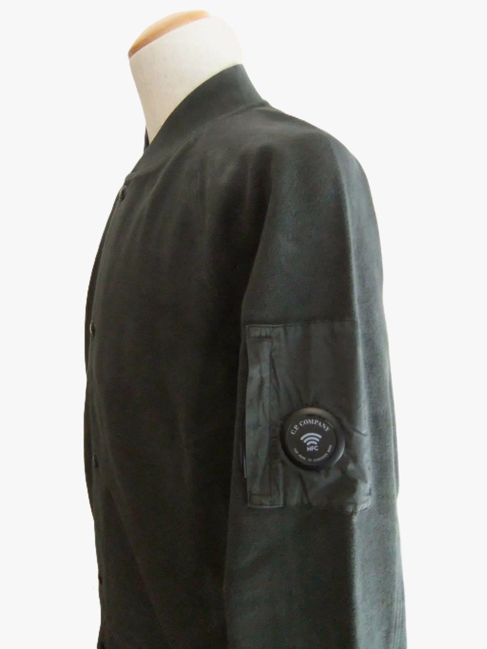 SWEATSHIRTS OPEN SWEAT IN BRUSHED EMERIZED DIAGONAL FLEECE   スウェット ブルゾン