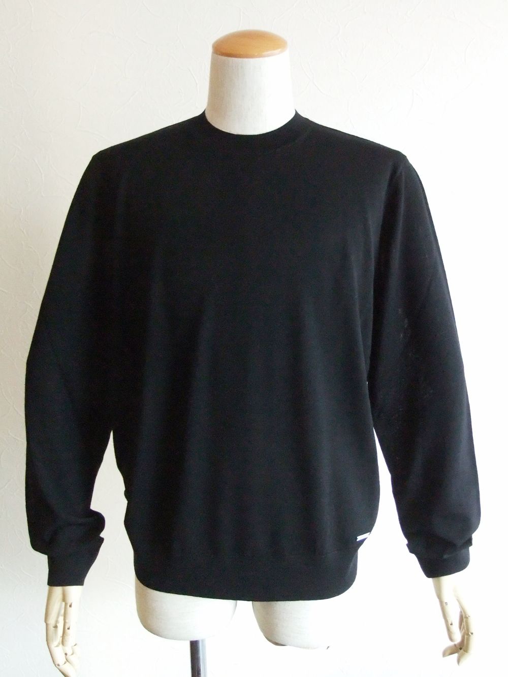 D2 ROUND NECK PULLOVER  ウール ロゴ クルーネックセーター  S74HA1293