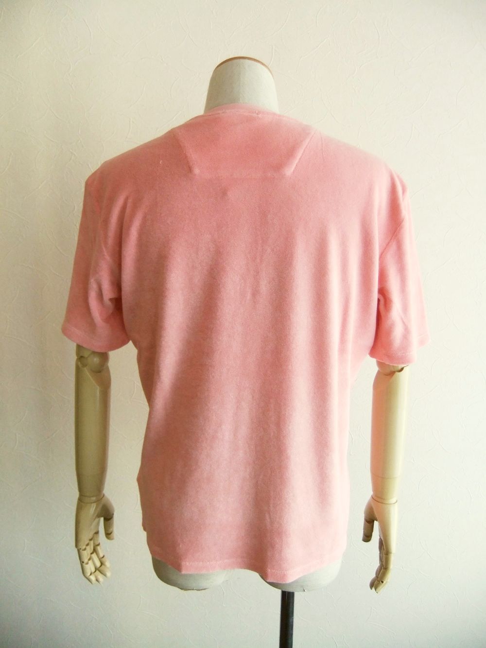 HOYS   (ピンク）  ロゴパイル 半袖 Tシャツ