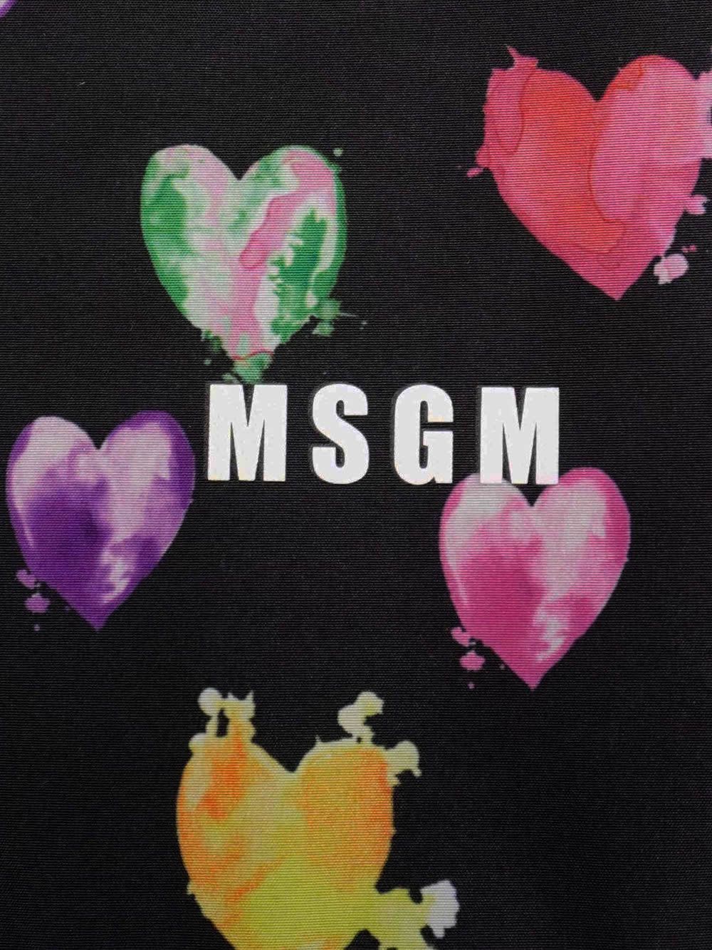COLORFUL HEARTS プリントショッパーバッグ   3241MDZ23-384