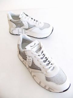 〈LADIES〉 CLUB106  VITELLO/NYLON/CORDURA LAM  ナイロン×レザー ローカットスニーカー