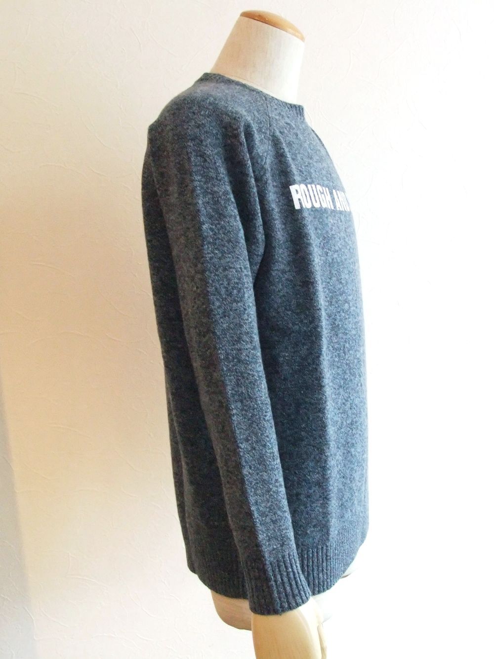 VIENNA CREW NECK   ロゴ入りクルーネックセーター  RSM-20274