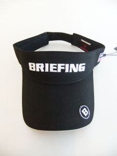 MENS BASIC VISOR （ブラック） ロゴ バイザー