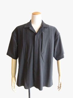 AIR TOOL S/S OVER LAYER  (グレー)  コンパクトメッシュ ショートスリーブシャツ