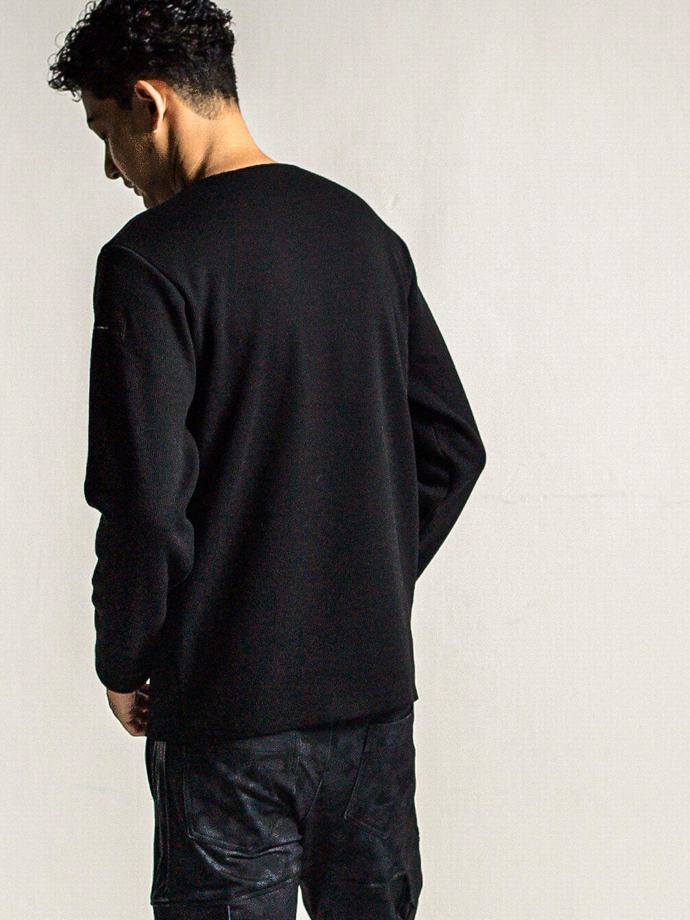 VELOURS FLEECE NEO THERMAL  (ブラック)  カットオフ ハニカム サーマル