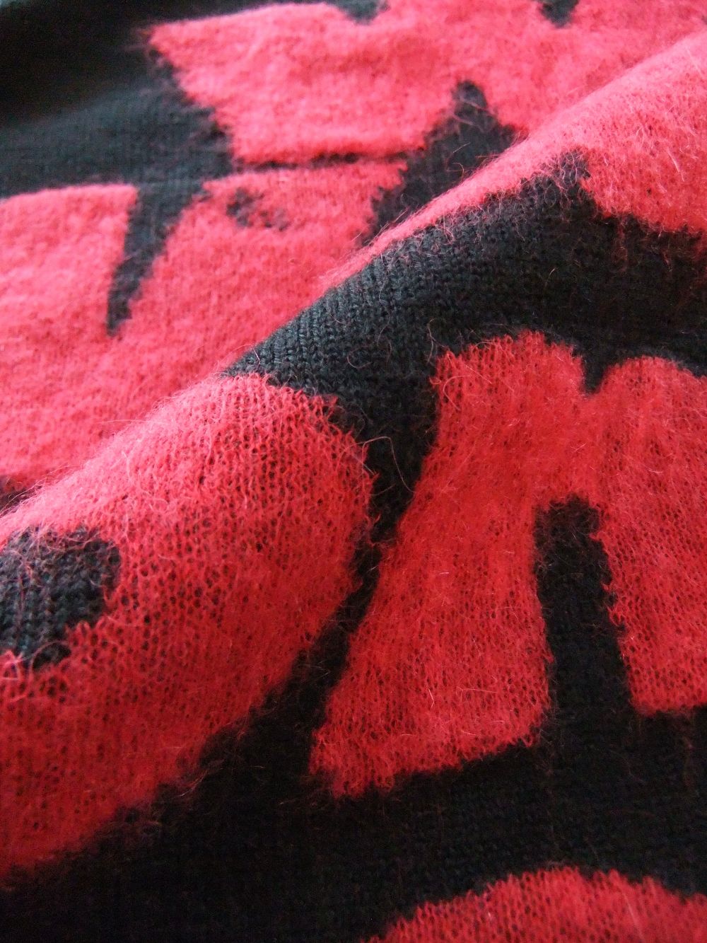 WE DSQUARED ROUND NECK SWEATER ウール メッセージ クルーネックセーター  S74HA1190
