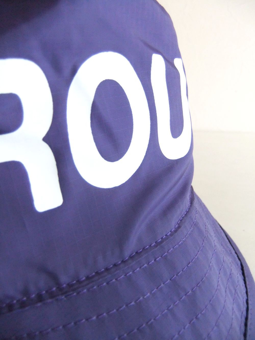 BIG LOGO HAT (パープル) ロゴ入り リバーシブル ハット  RSA-21204