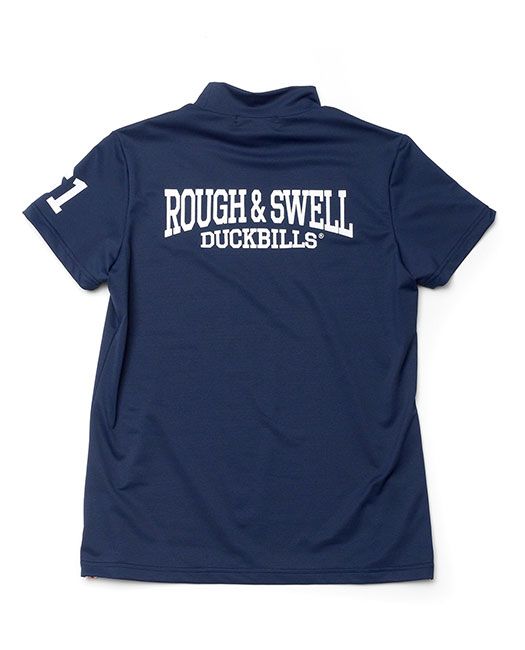 【LADIES】 DUCKBILLS MOCK W.  (ネイビー) ロゴモックネック   RSL-21013