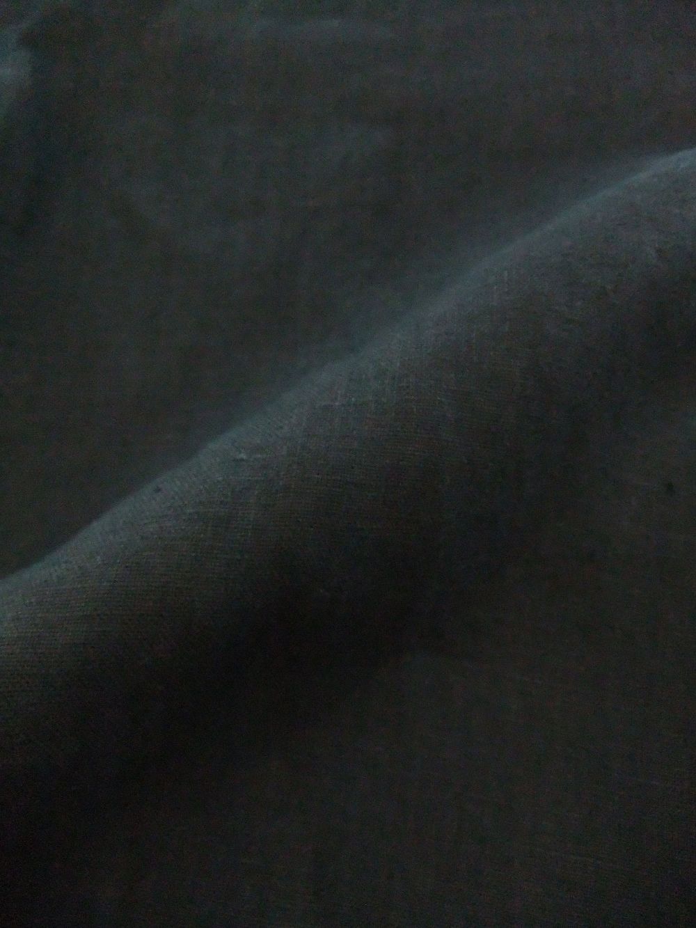 【Arumlily】 リネン ワイド マキシ丈 パンツ  (ブラック)  RP-70344