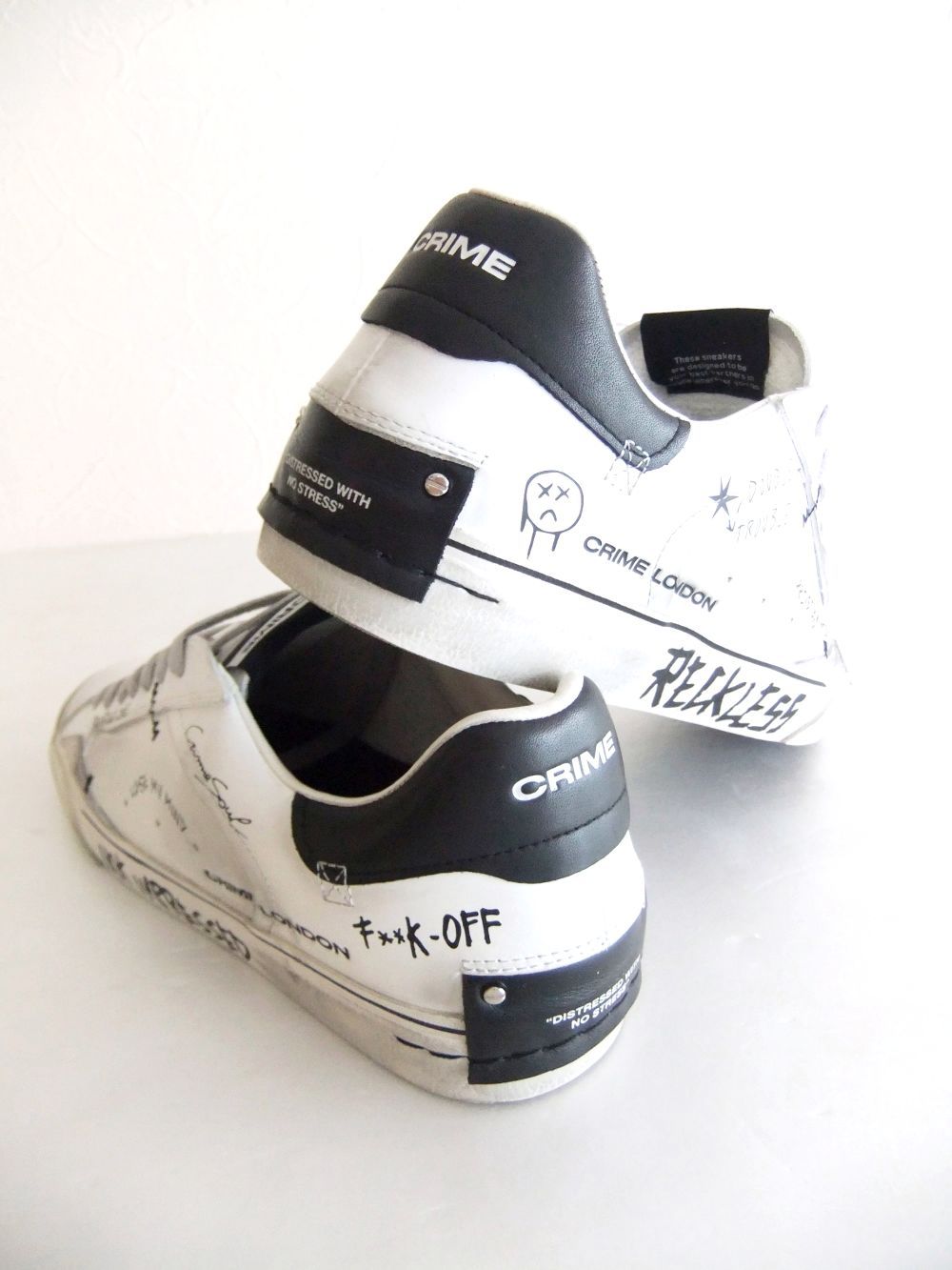 【MENS】 DISTRESSED   DECONSTRUCTED ディストレスト スニーカー