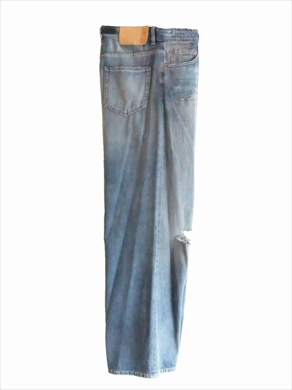 《MM➅》 Maison Margiela  ダメージ 5ポケット ワイド デニム