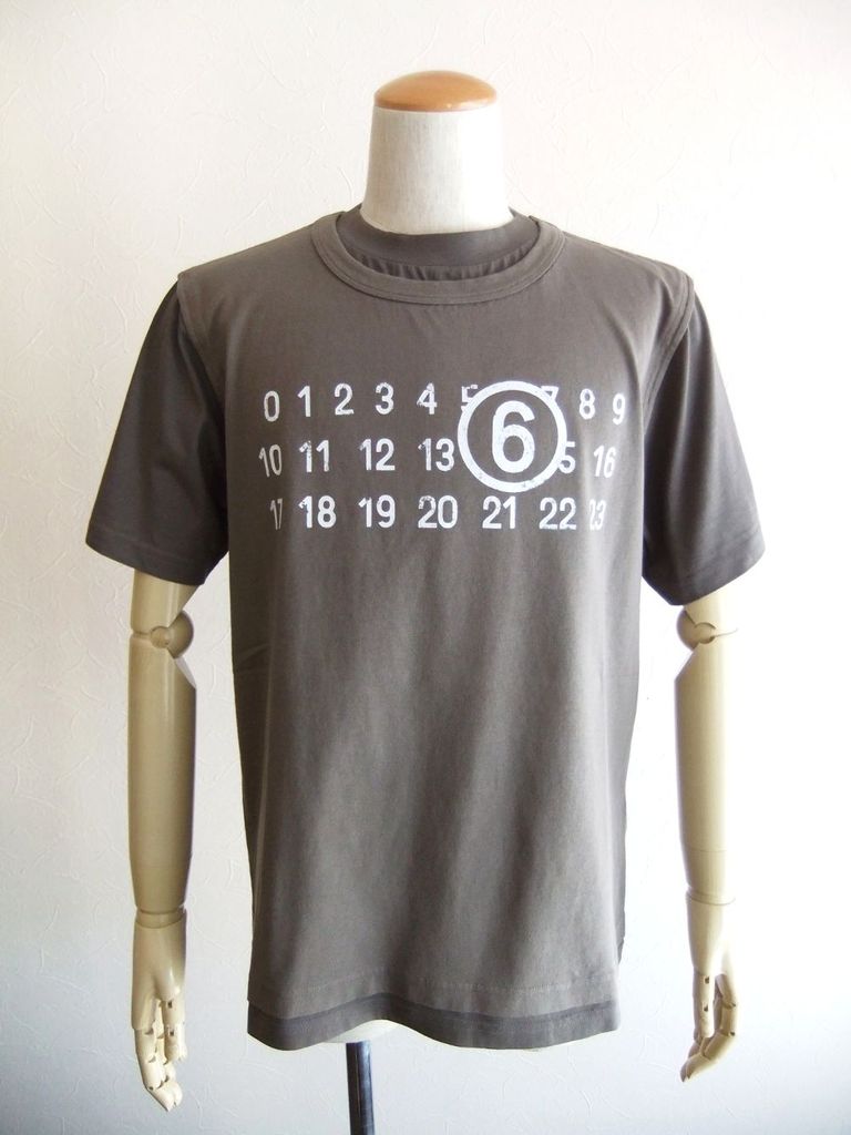 Maison Margiela - 《MM➅》 Maison Margiela LOGO PRINT T-SHIRT ロゴ 