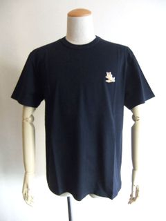 メゾン キツネ チラックスフォックス パッチ クラシック Tシャツ （ネイビー）