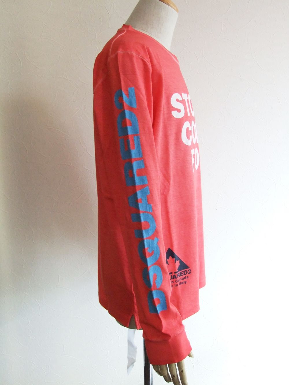 STONE COLD FOX  Long Sleeve T - Shirt  (レッド)  長袖Tシャツ   S74GD0870